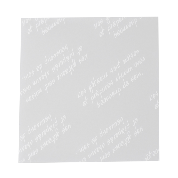 (対象画像) ガトーOPPマットシート 白 300×300（1,000枚入）