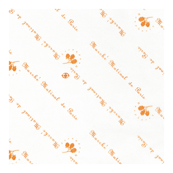 (対象画像) ラズベリーグラシンオレンジ150角（100枚入） - 画像をクリックして選択