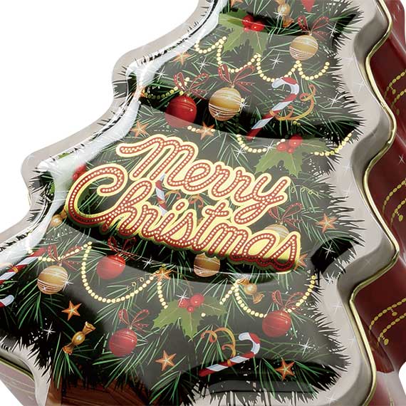 (対象画像) クリスマスツリー（6個入）