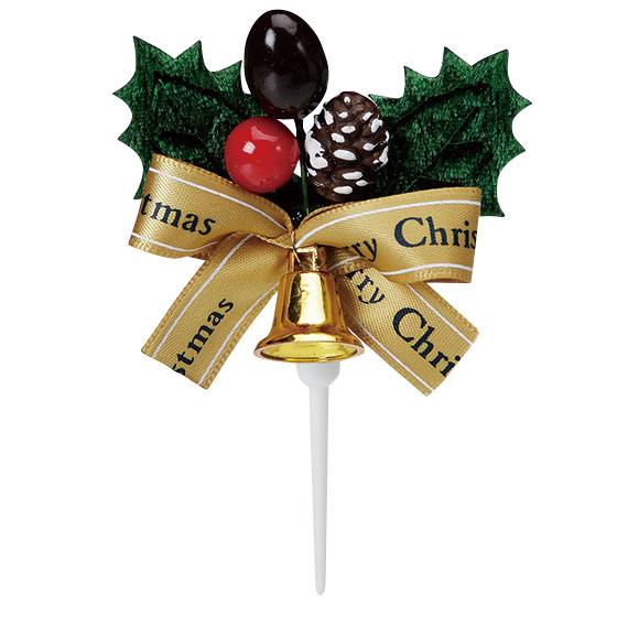 (対象画像) ベージュリボンピック（50個入）