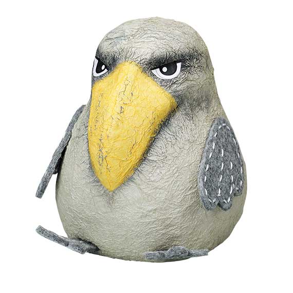 (対象画像) おすわりハシビロコウ（4個入）