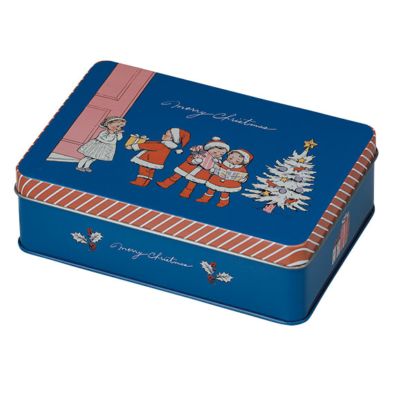 ちいさなサンタ缶(10個入) (対象画像) ちいさなサンタ缶(10個入)