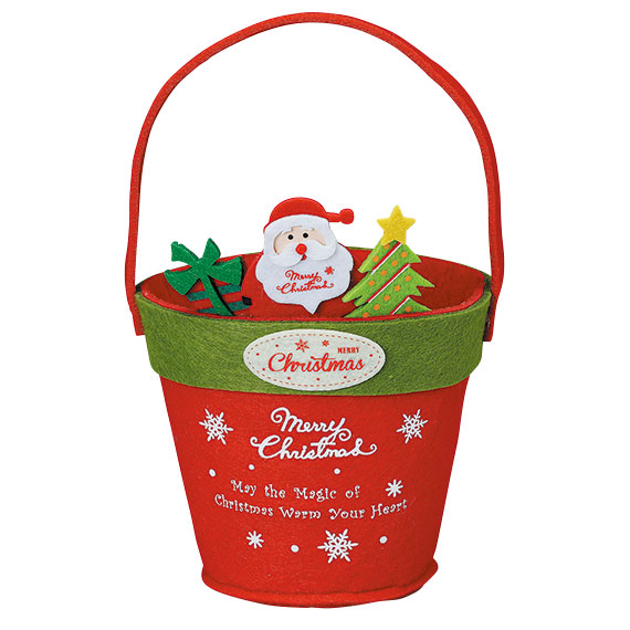 サンタバケツ(6個入) (対象画像) サンタバケツ(6個入)