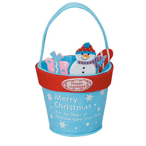 スノーマンバケツ(6個入) (対象画像) スノーマンバケツ(6個入)
