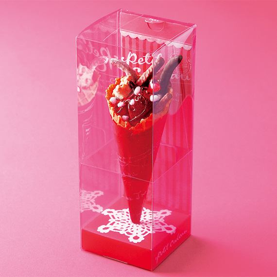 ワッフルコーン (対象画像) ワッフルコーン